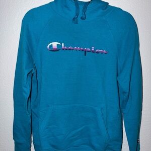 Champion women's Teal hoodie